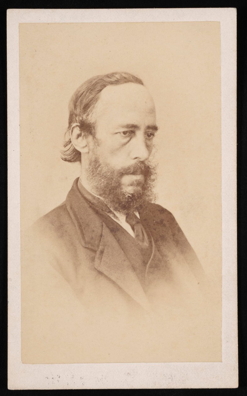 Portret Jamesa Crolla 1821-1890, przed 1876 r. autorstwa J McPherson