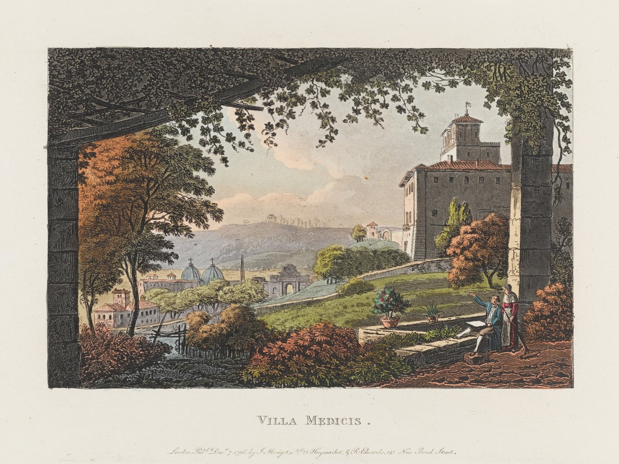 Willa Medici autorstwa J. Merigot