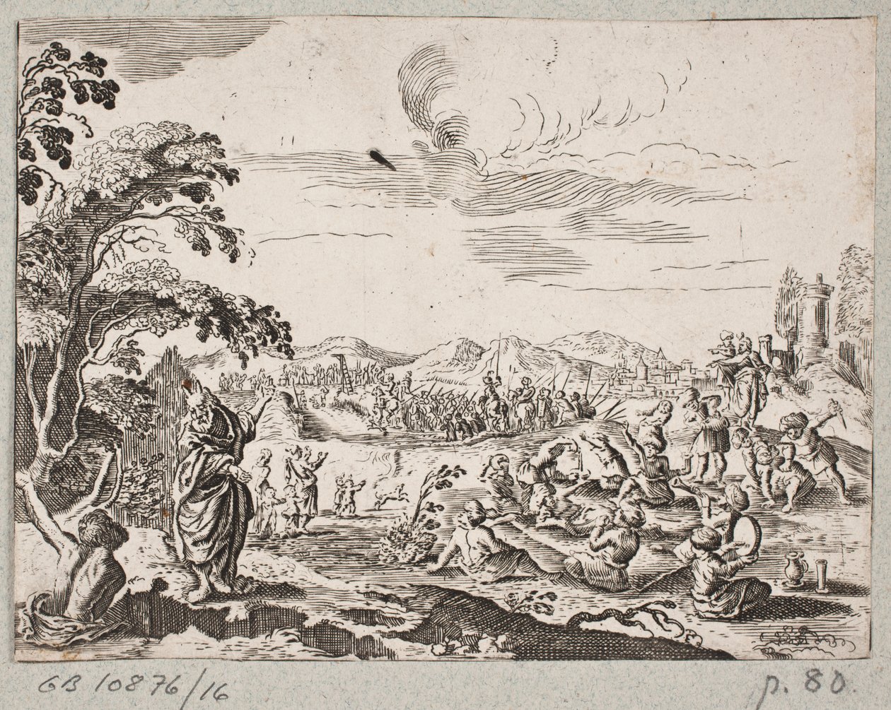 Ilustracja do Adama Oleariusa, „Perski Rosenthal genialnego poety Schicha Saadi […]”, Szlezwik 1660 autorstwa J. Muller