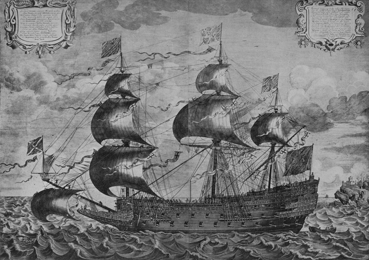 Władca mórz, c1637 autorstwa J. Payne