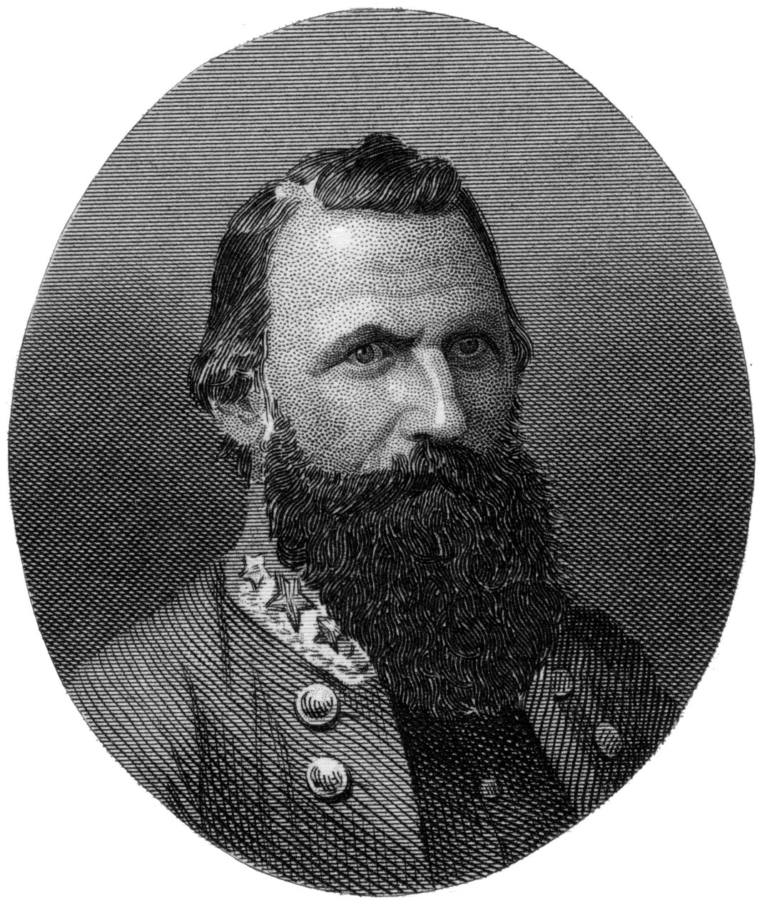 James Ewell Brown Stuart, generał Konfederacji, 1862-1867. autorstwa J. Rogers