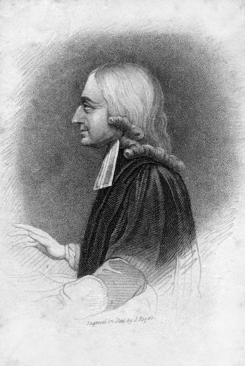 John Wesley, przywódca metodystów, XIX wiek. autorstwa J. Rogers