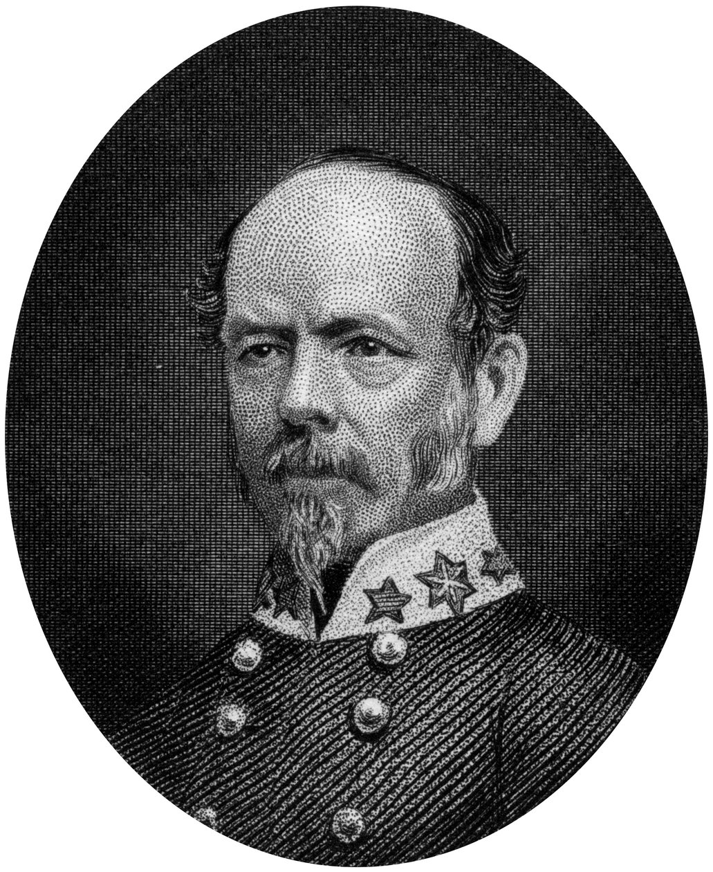 Joseph Eggleston Johnston, generał Konfederacji, 1862-1867. autorstwa J. Rogers