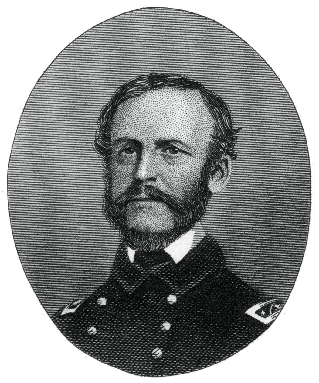 Kontradmirał John Dahlgren, Marynarka Wojenna Stanów Zjednoczonych, 1862-1867. autorstwa J. Rogers