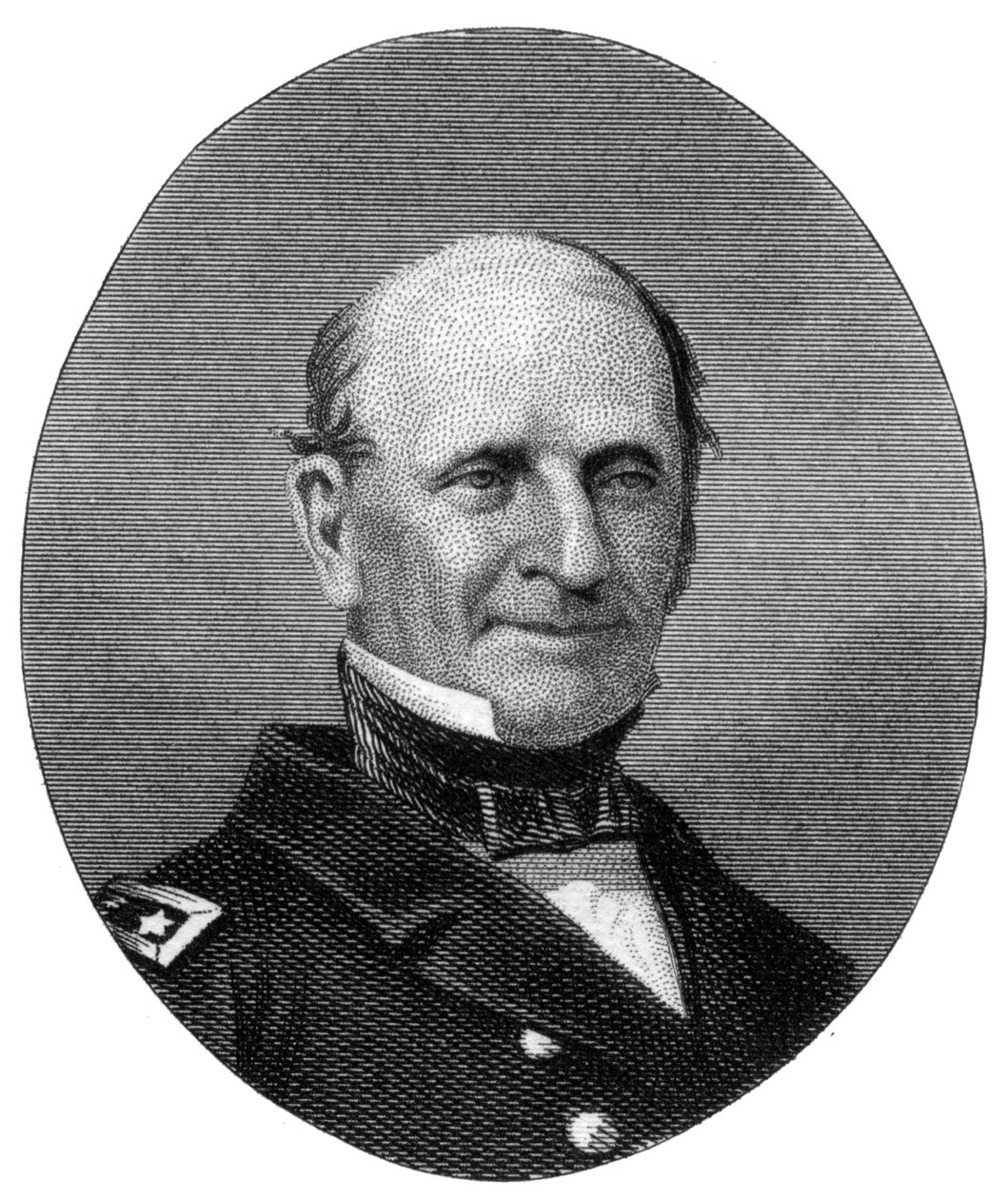 Silas Horton Stringham, admirał Marynarki Wojennej Stanów Zjednoczonych, 1862-1867. autorstwa J. Rogers