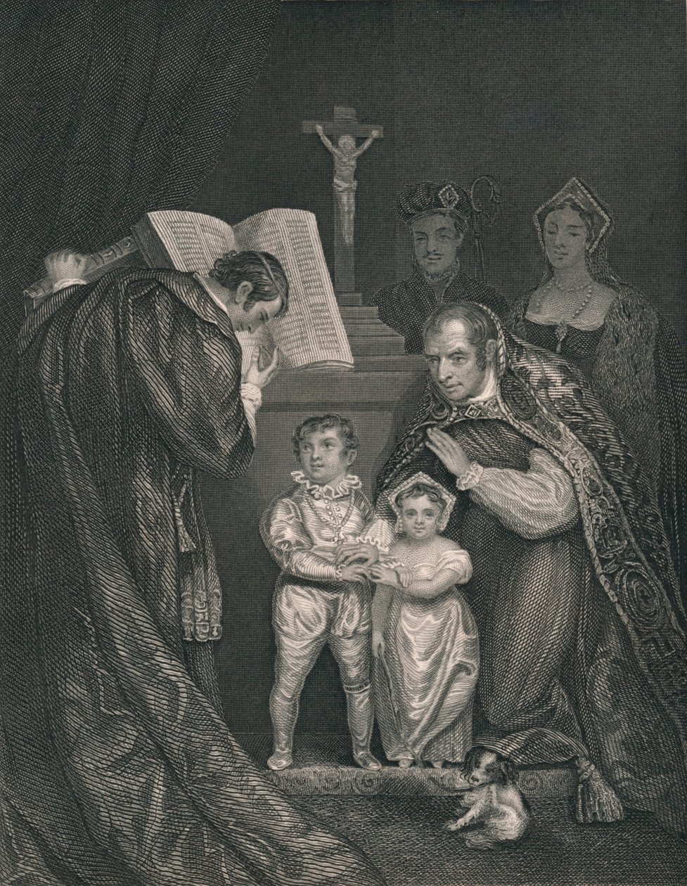 Małżeństwo Richarda Duke of York. Brat Edwarda V., 1478, 1821, połowa XIX wieku. autorstwa J. Rogers