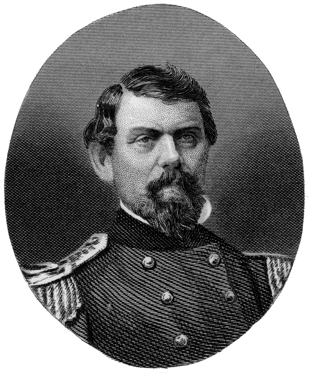 William J Hardee, generał Konfederacji, 1862-1867. autorstwa J. Rogers