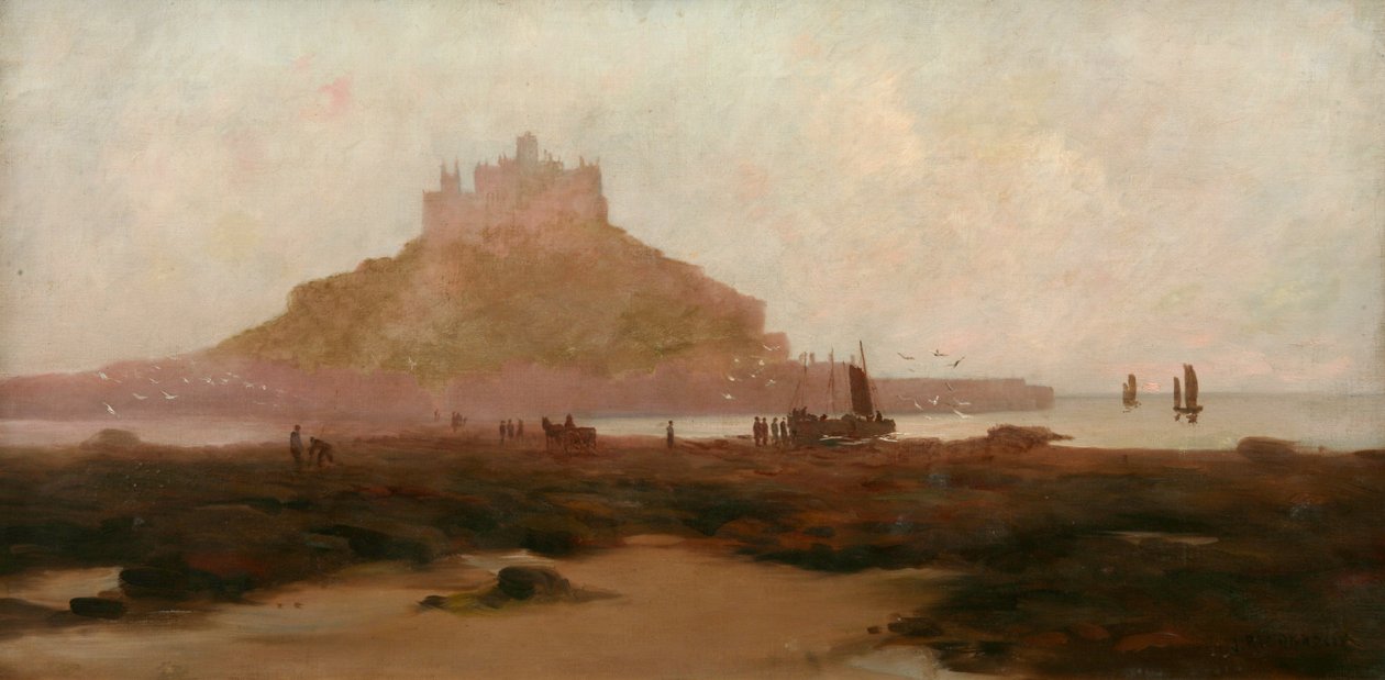 Odpływ, góra St Michaels autorstwa J. T. Richardson