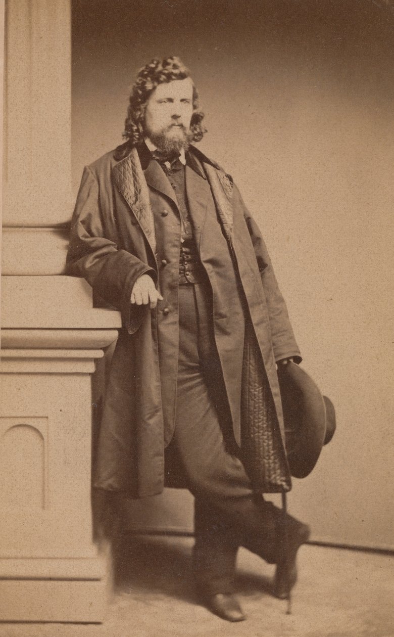 Broda Williama Holbrooka, lata 60. XIX wieku. autorstwa J. T. Upson