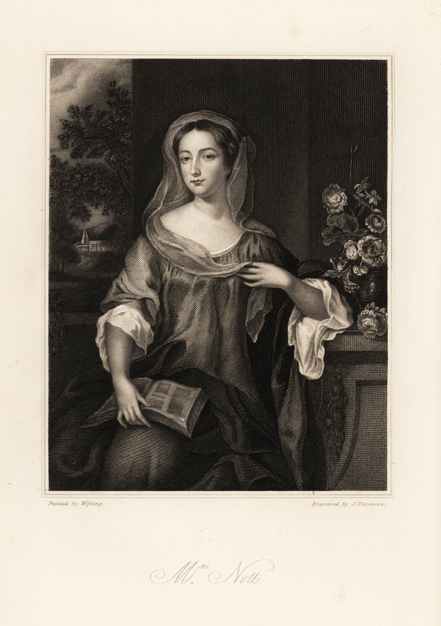 Nieznany obraz autorstwa J. Thomson