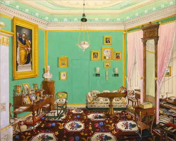 Szafka kolekcjonerska w Schloss Ballenstedt, Sachsen-Anhalt autorstwa J. Willing