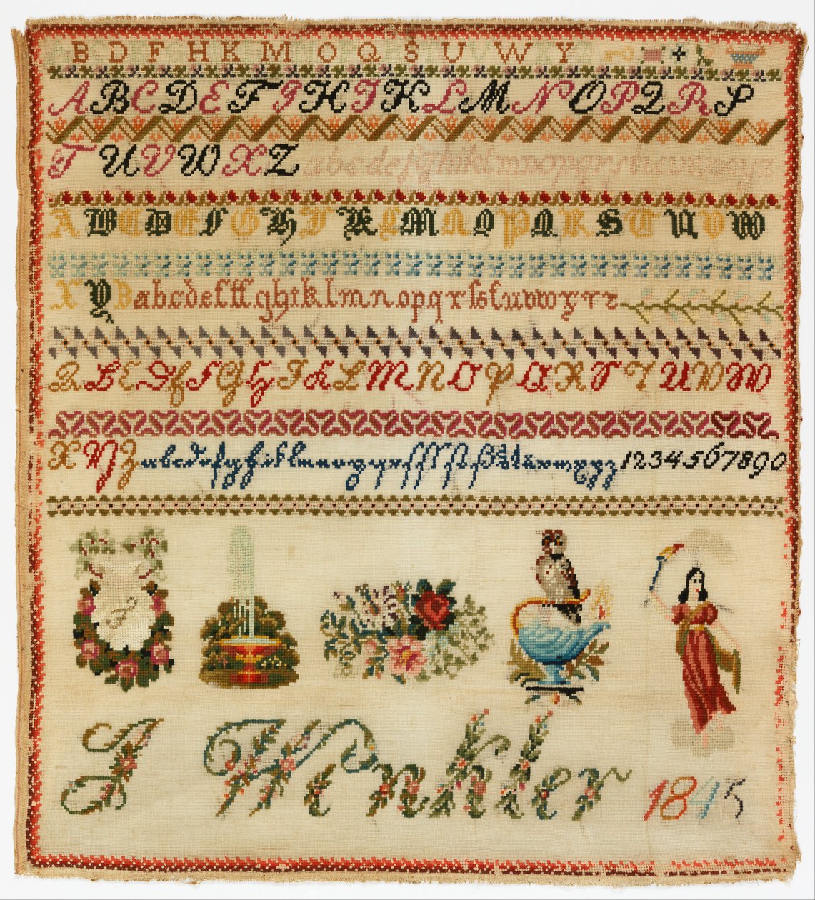 Próbnik autorstwa J. Winkler