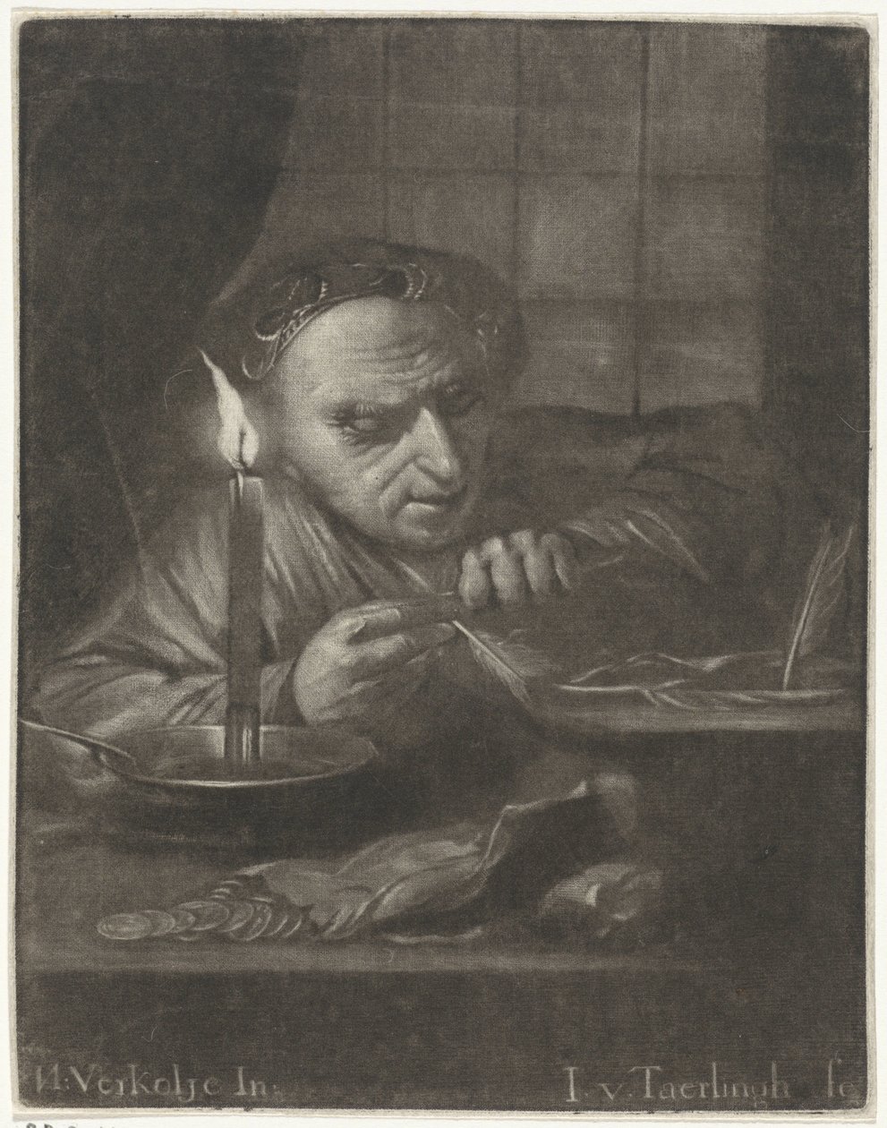 Temperówka autorstwa J. van Taerlingh