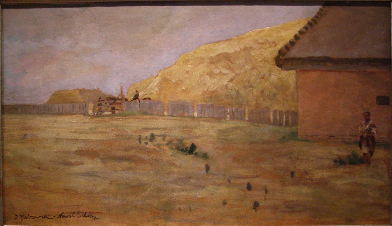Landscape from Nowosielica.Polski: Pejzaz z Nowosielicy.n autorstwa Jacek Malczewski