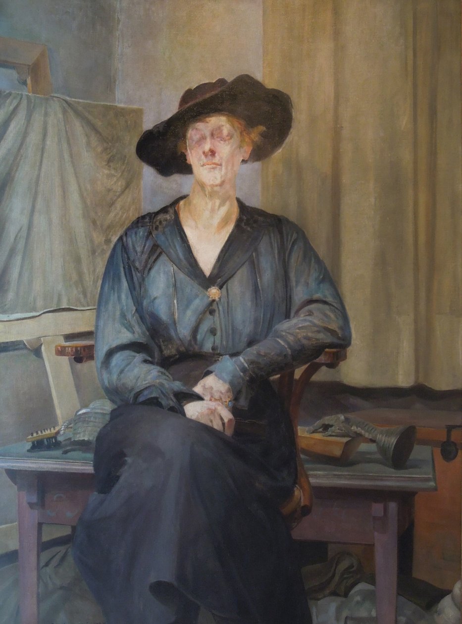 Żona artysty autorstwa Jacek Malczewski