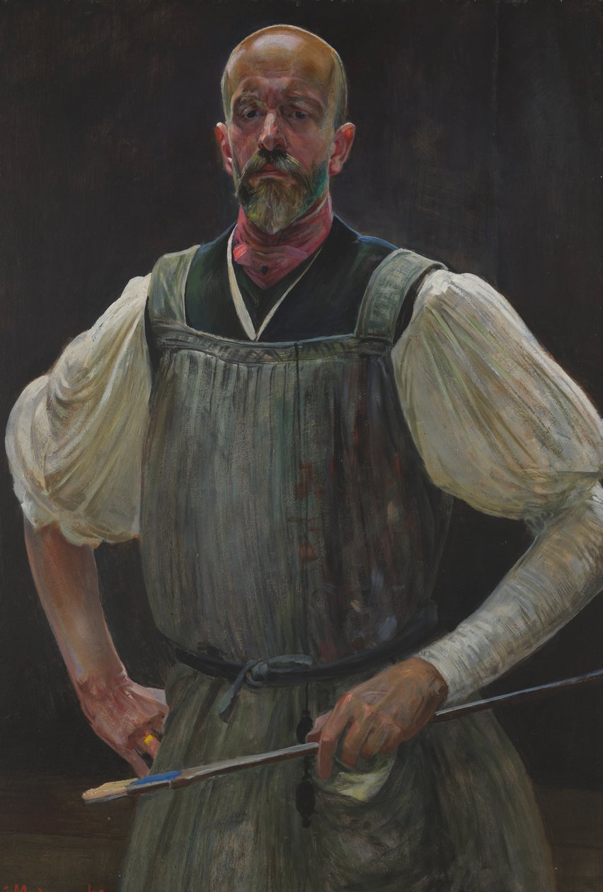 Autoportret autorstwa Jacek Malczewski