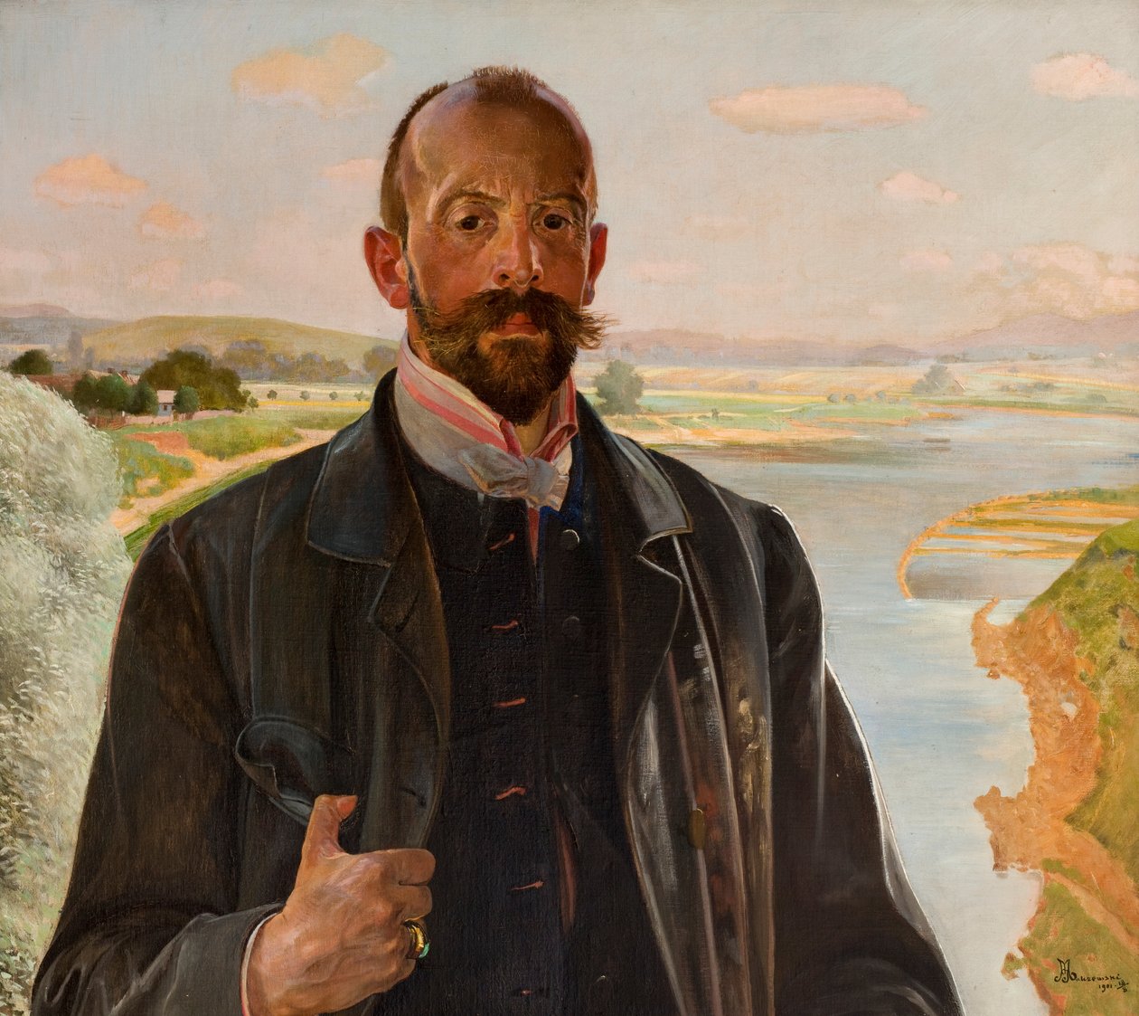 Autoportret autorstwa Jacek Malczewski