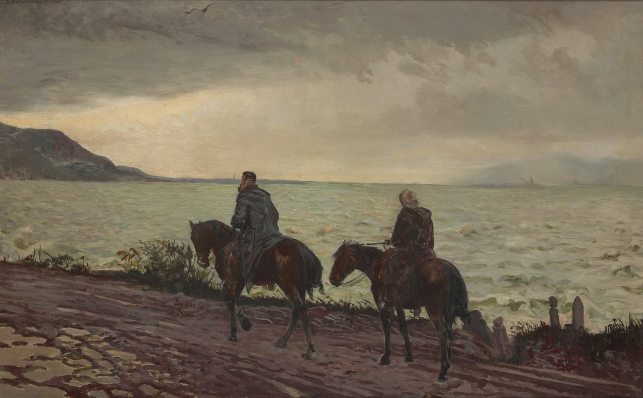 Don Kichot i Sancho Pansa autorstwa Jacek Malczewski