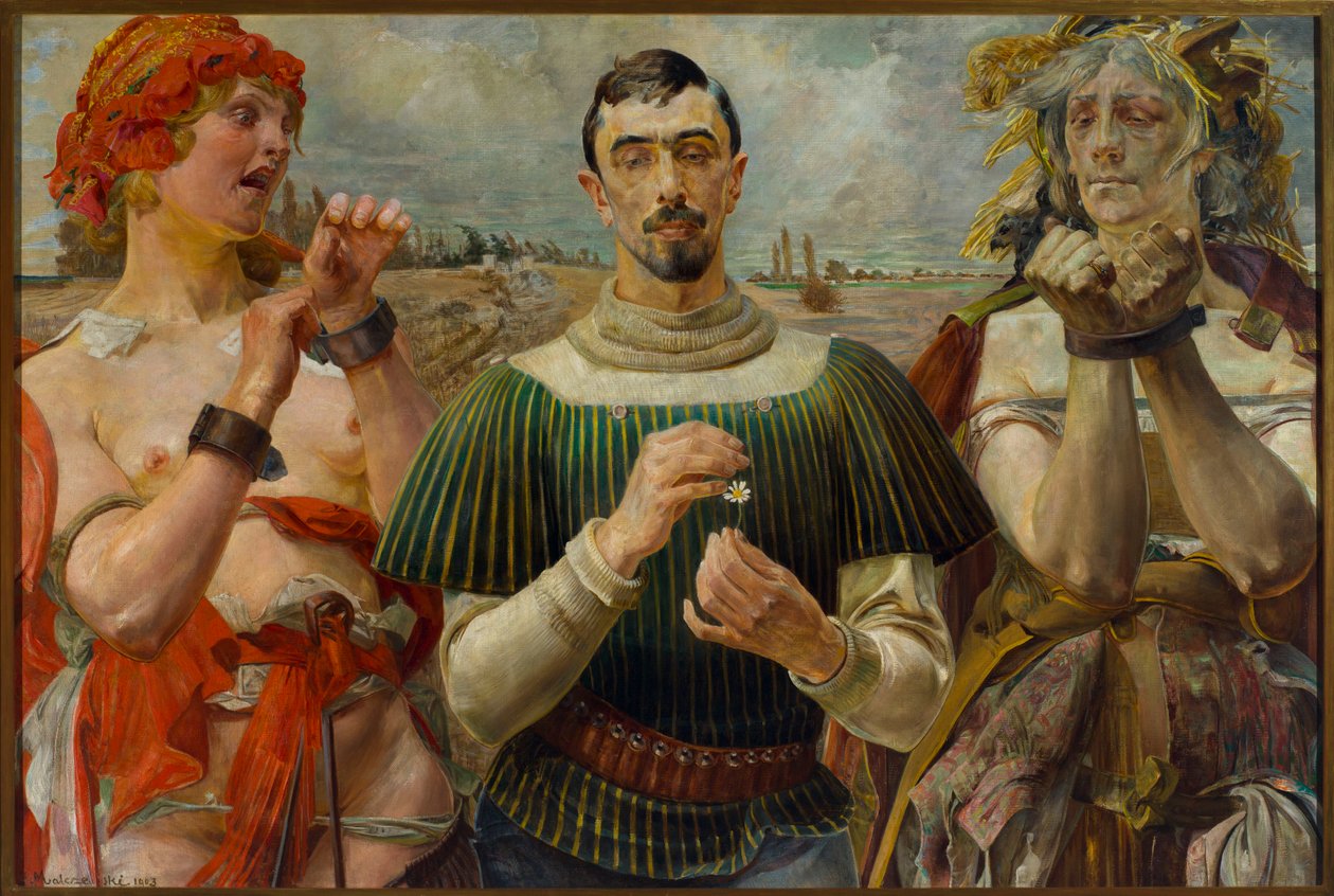 Hamlet polski - Portret Aleksandra Wielopolskiego autorstwa Jacek Malczewski