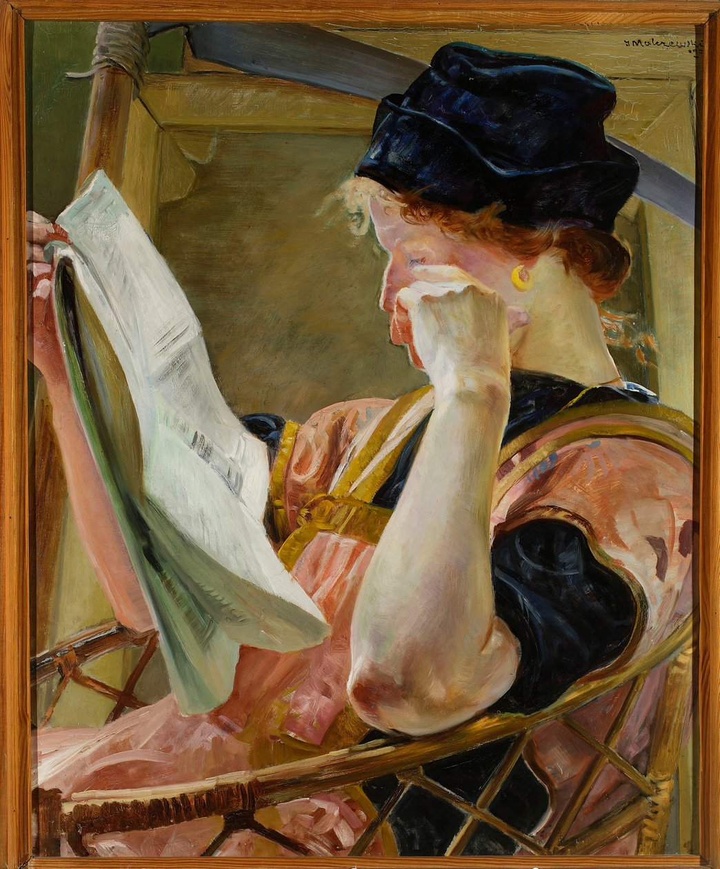 Modelka autorstwa Jacek Malczewski