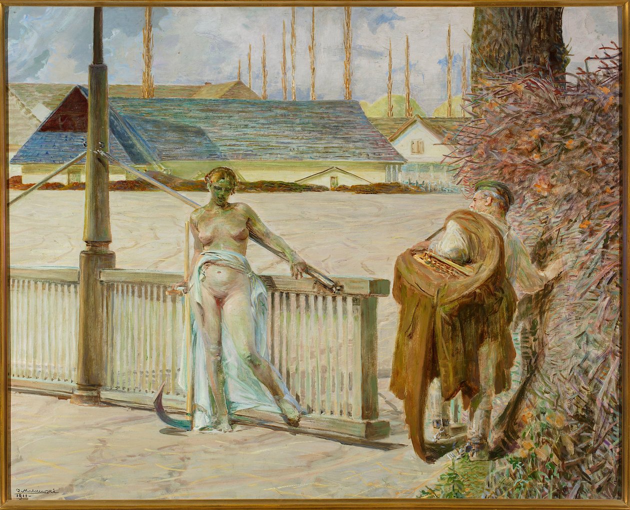 Moje życie - prawa część tryptyku autorstwa Jacek Malczewski