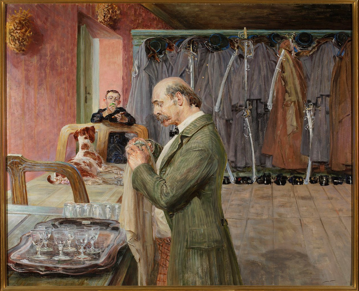 Moje życie - środkowa część tryptyku autorstwa Jacek Malczewski