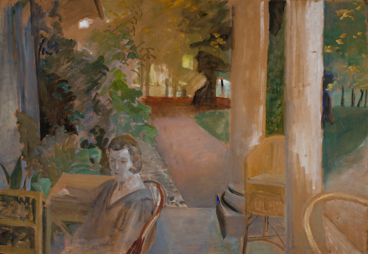 Na werandzie autorstwa Jacek Malczewski