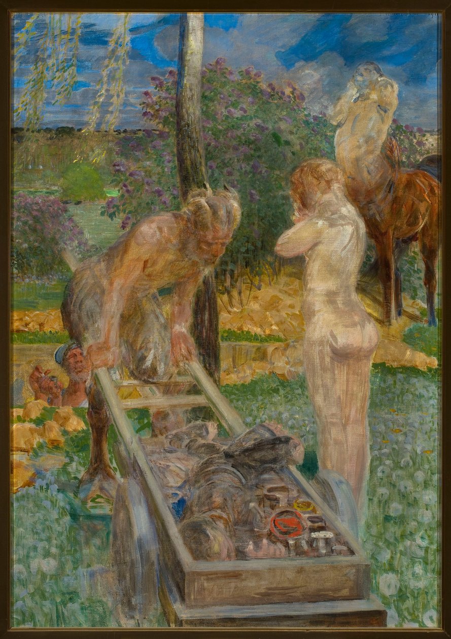 Pogrzeb malarczyka autorstwa Jacek Malczewski
