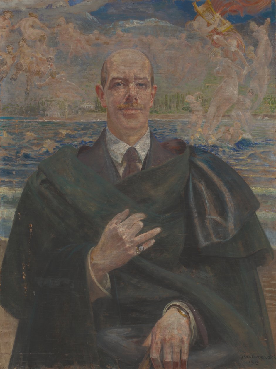Portret Alfreda Biesiadeckiego autorstwa Jacek Malczewski