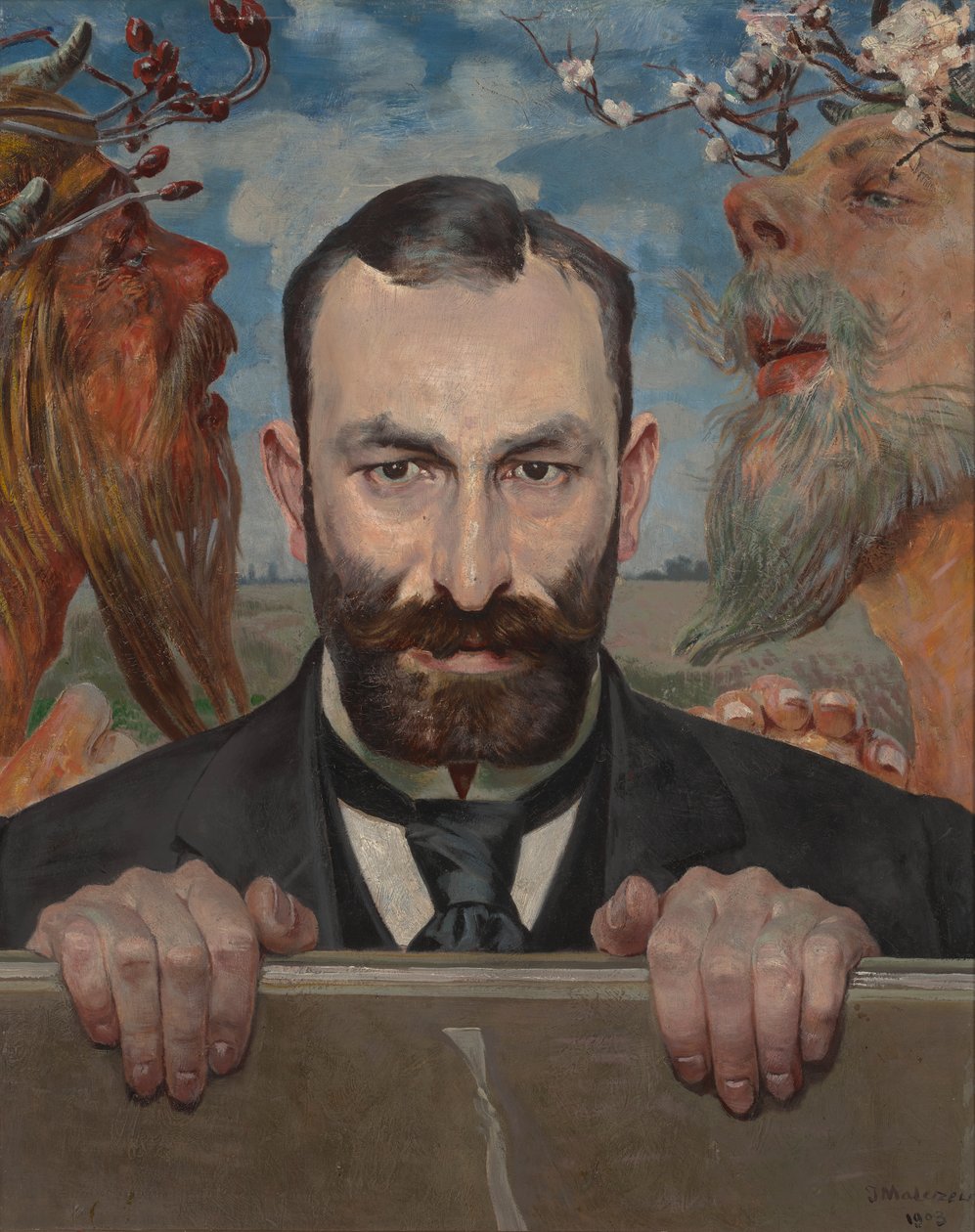 Portret Feliksa Jasieńskiego autorstwa Jacek Malczewski