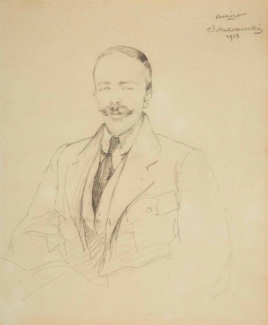 Portret Feliksa Konopki (1888-1982) autorstwa Jacek Malczewski