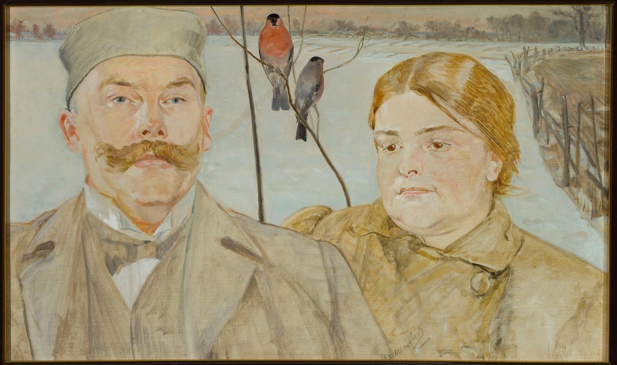 Portret Wacława i Heleny Karczewskich autorstwa Jacek Malczewski