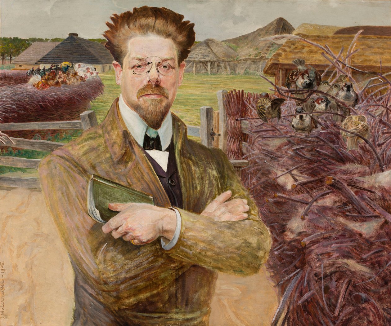 Portret Władysława Reymonta autorstwa Jacek Malczewski