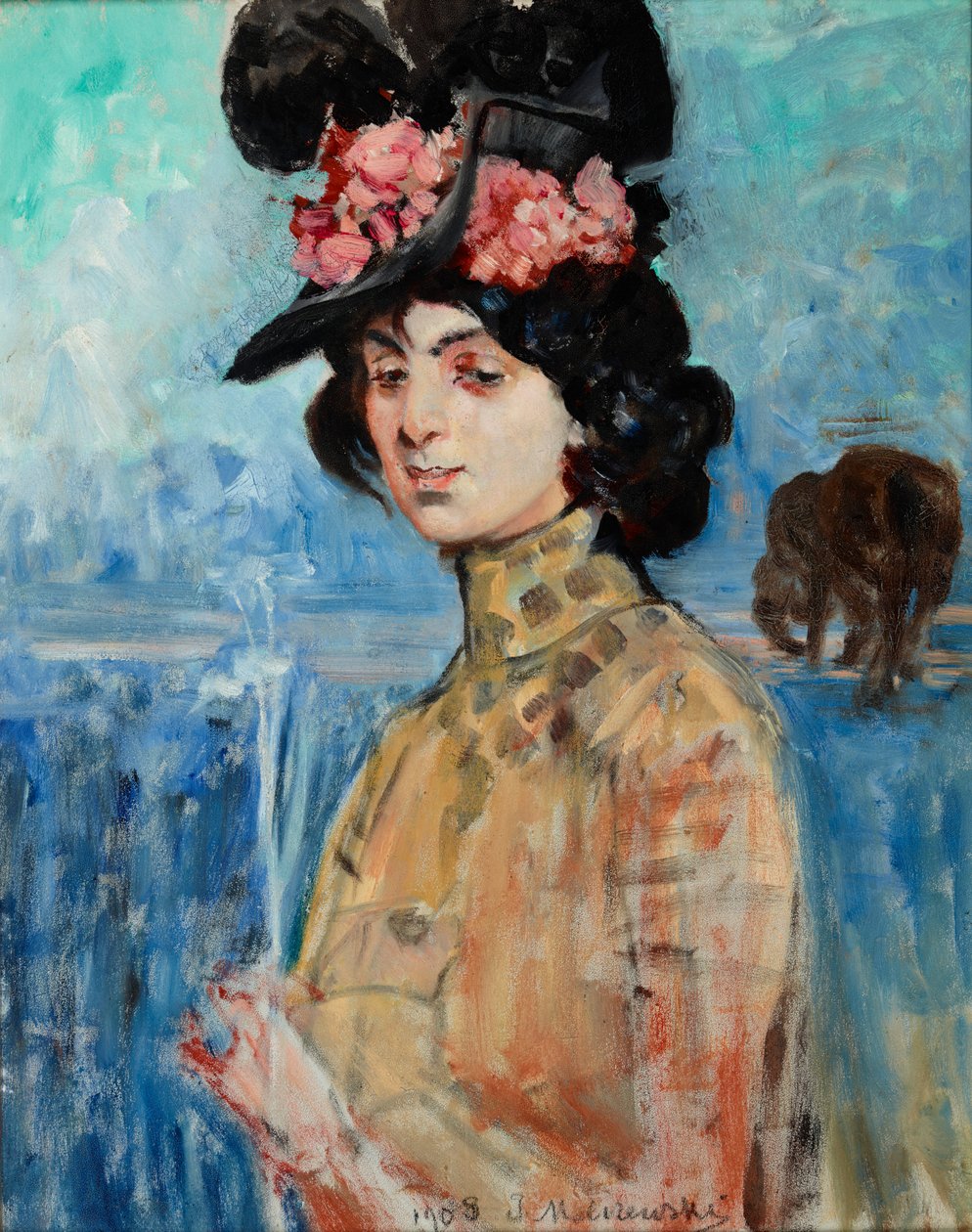Portret Zofii Atteslander autorstwa Jacek Malczewski
