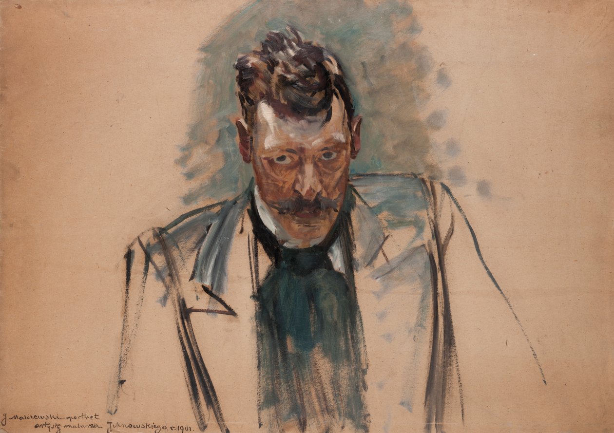 Portret artysty malarza Ichnowskiego autorstwa Jacek Malczewski