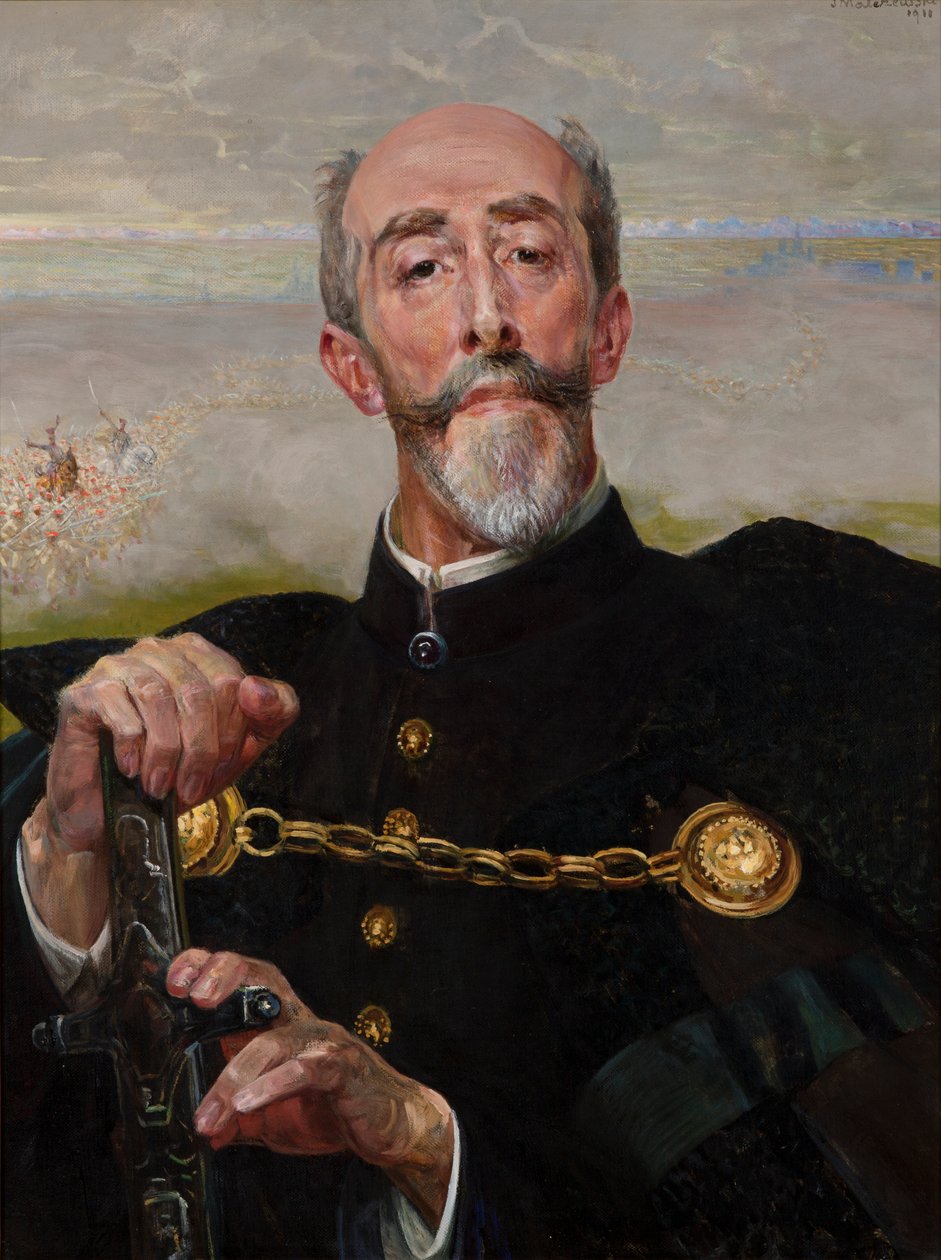 Portret hr. Antoniego Wodzickiego autorstwa Jacek Malczewski
