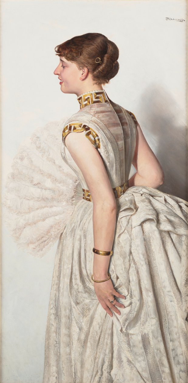 Portret narzeczonej autorstwa Jacek Malczewski