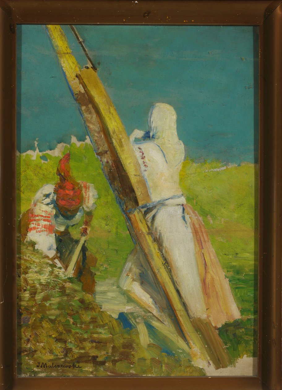 Beim Kran autorstwa Jacek Malczewski