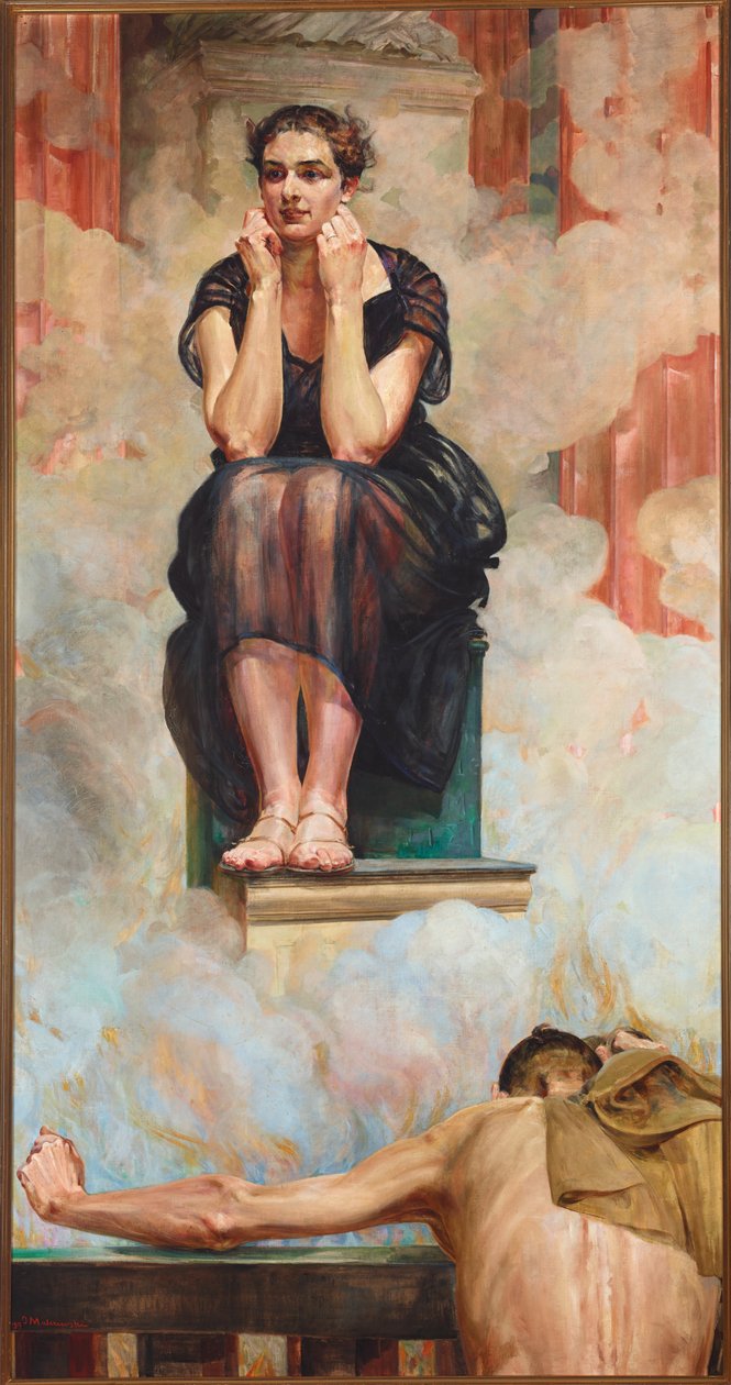 Pytia autorstwa Jacek Malczewski