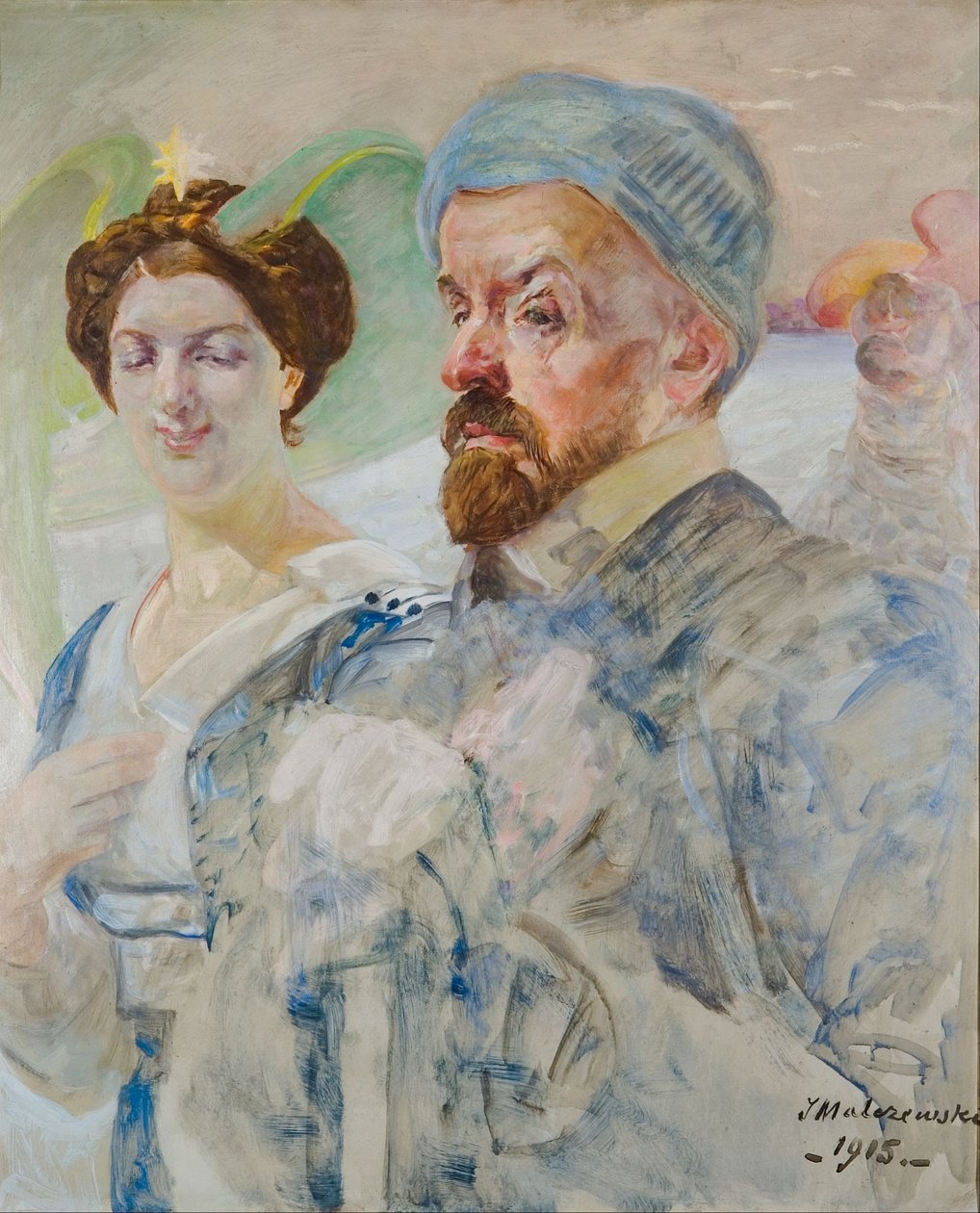 Autoportret autorstwa Jacek Malczewski