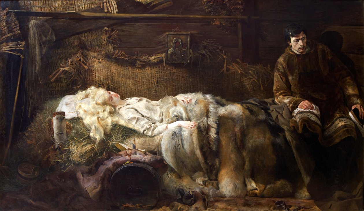 Śmierć Ellenai autorstwa Jacek Malczewski