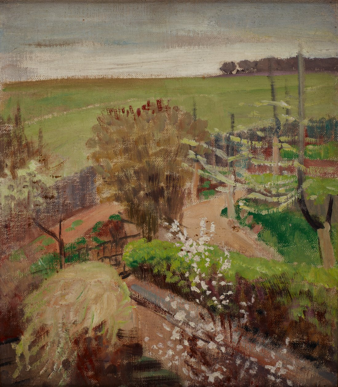 Wiosenny krajobraz ze wsi autorstwa Jacek Malczewski