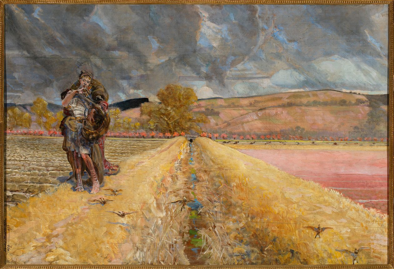 Święta Agnieszka autorstwa Jacek Malczewski