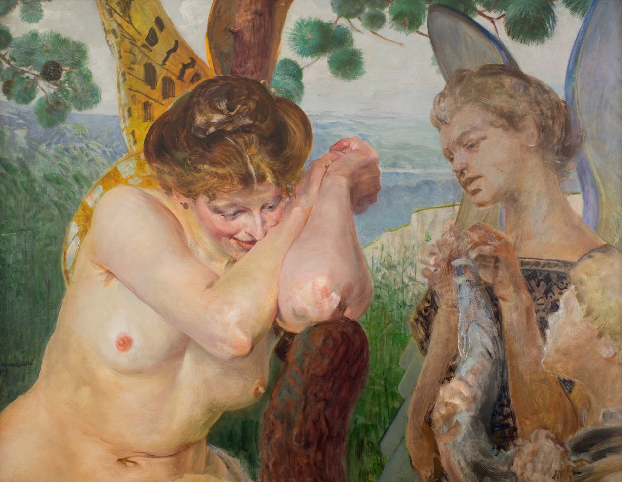 Tobiasz z Harpią autorstwa Jacek Malczewski