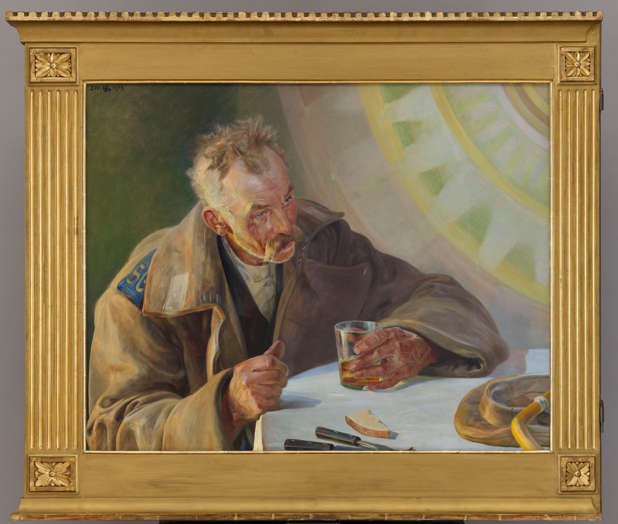 Zesłaniec - lewa część tryptyku autorstwa Jacek Malczewski