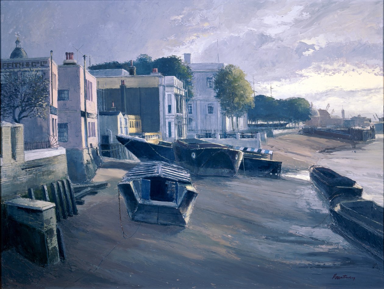 „Wieczór – Greenwich”. autorstwa Jack Dennis Pountney