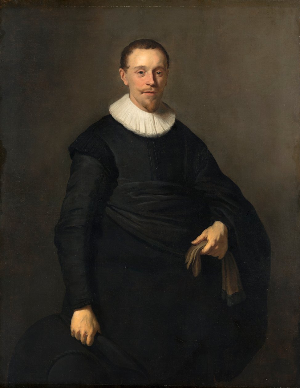 Portret mężczyzny autorstwa Jacob Adriaensz Backer