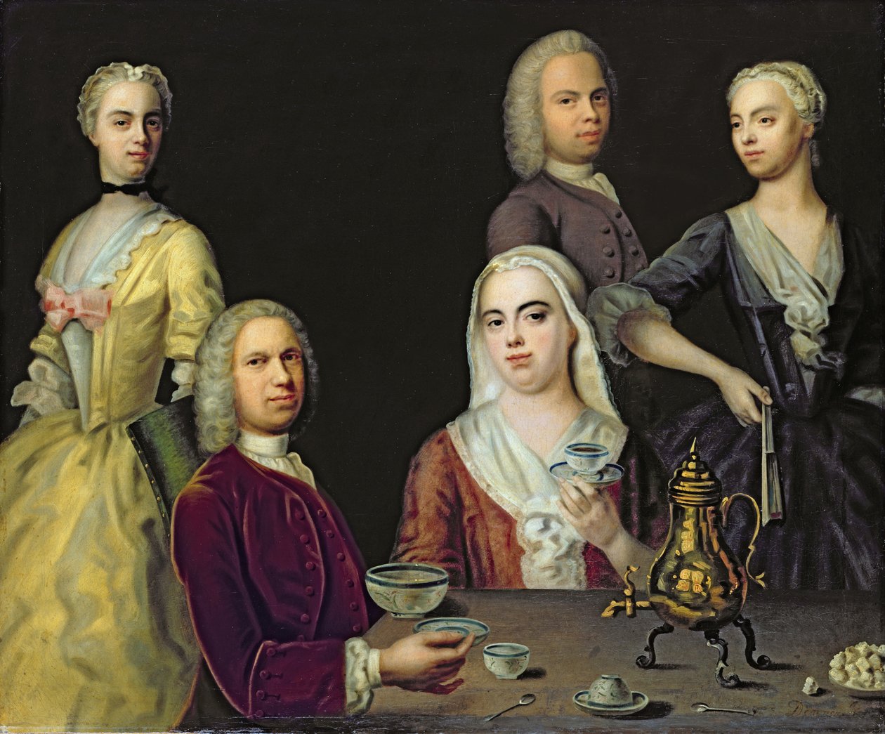 Rodzina Dennerów autorstwa Jacob Denner