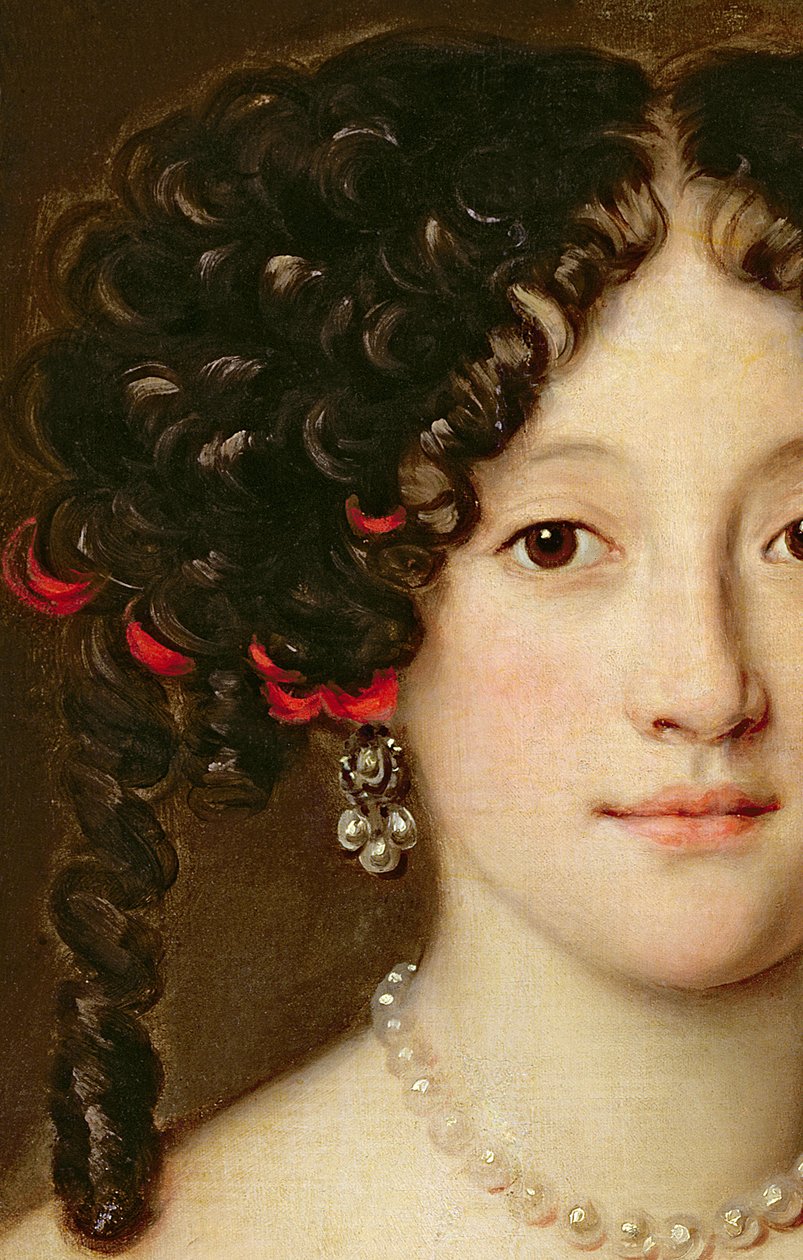 Portret kobiety (detal 222247) autorstwa Jacob Ferdinand Voet