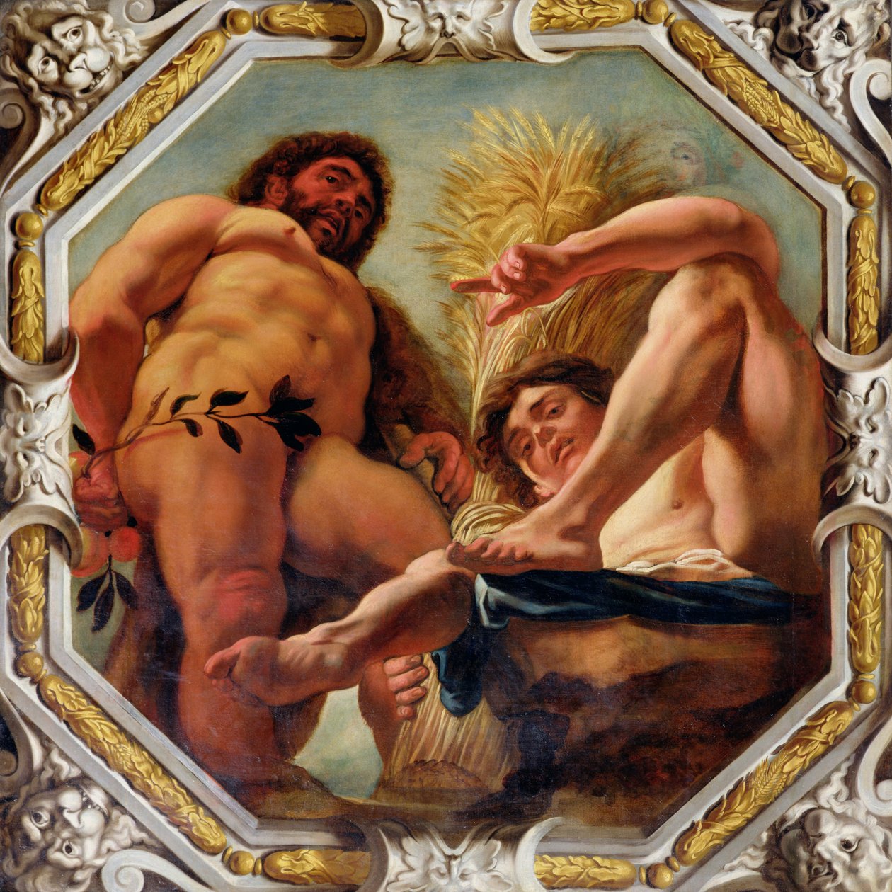 Leo, ze Znaków Zodiaku (patrz także 196701 do 196711) autorstwa Jacob Jordaens